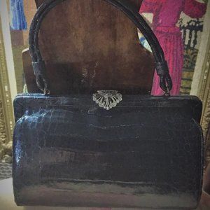 Vintage Manon Alligator Handbag